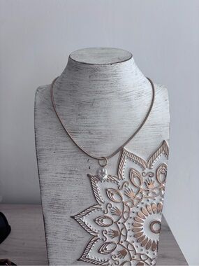 Gold Pearl Pendant Necklace - Women Jewelry